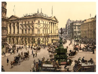 Piccadilly Circus London England