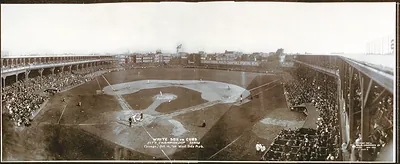White Sox vs Cubs, West Side Park, Illinois, 1909