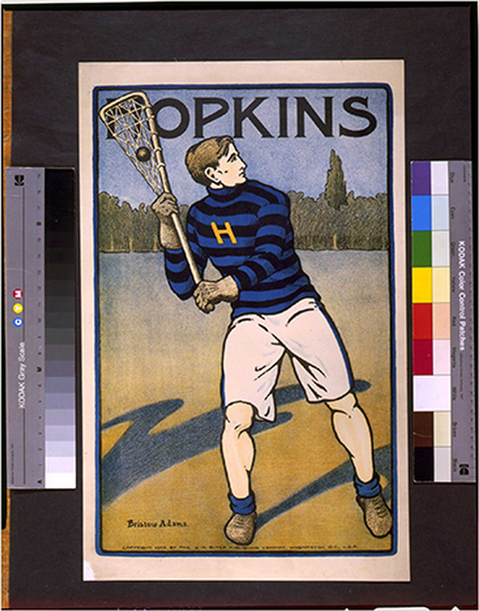 Hopkins / Bristow Adams., 1905 — vintage poster
