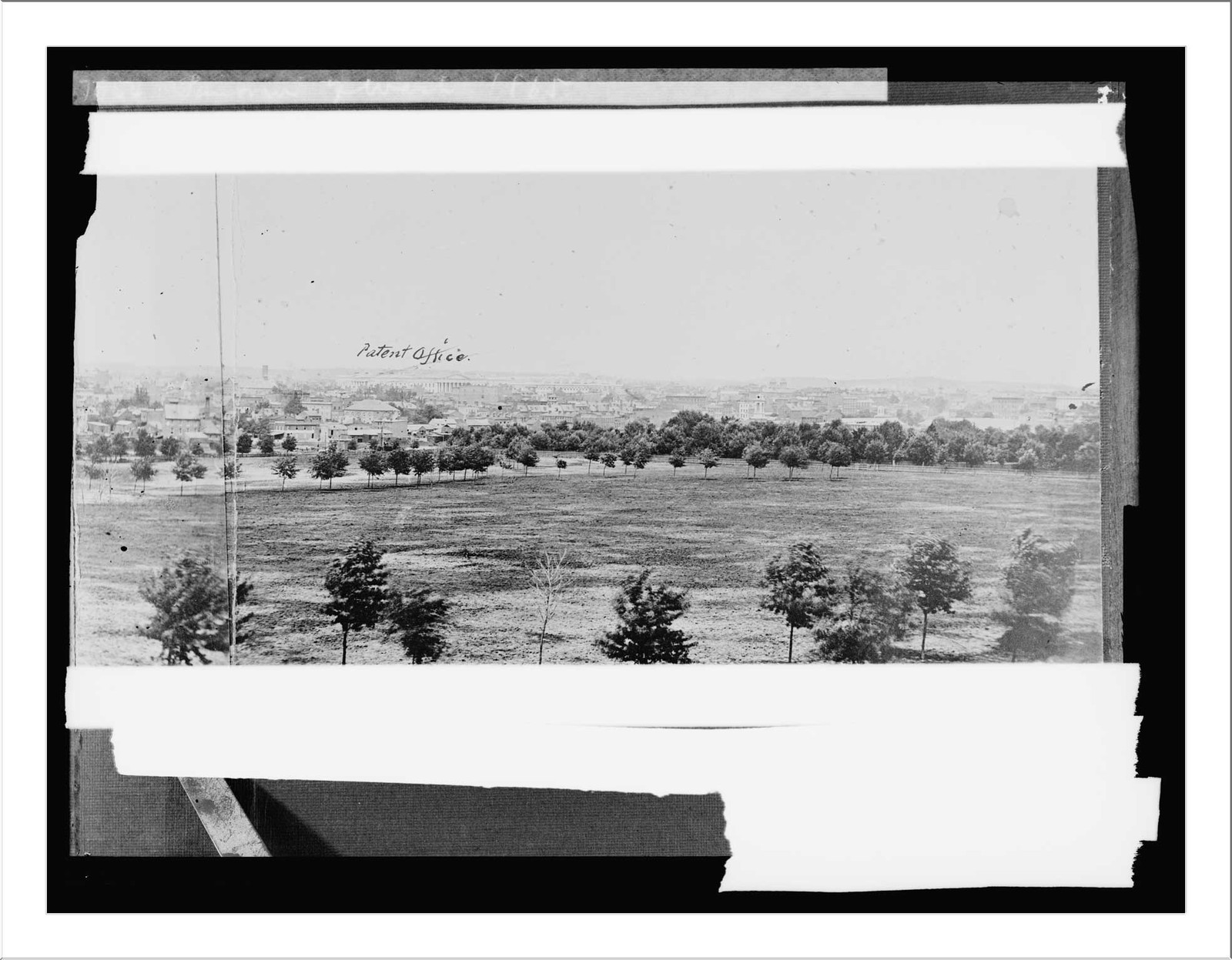 Panorama of Wash., 1865 [Patent Office], 1865 — historic photograph