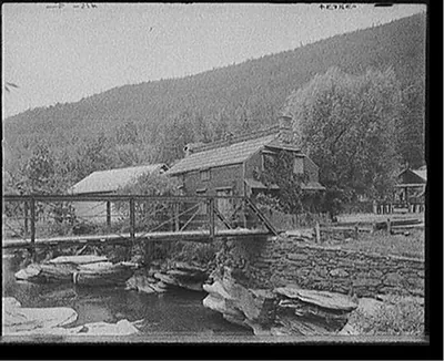 [Old studio of artist Hall, near Palenville, Catskill Mts., N.Y.]