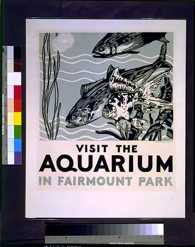 Visit the aquarium in Fairmount Park