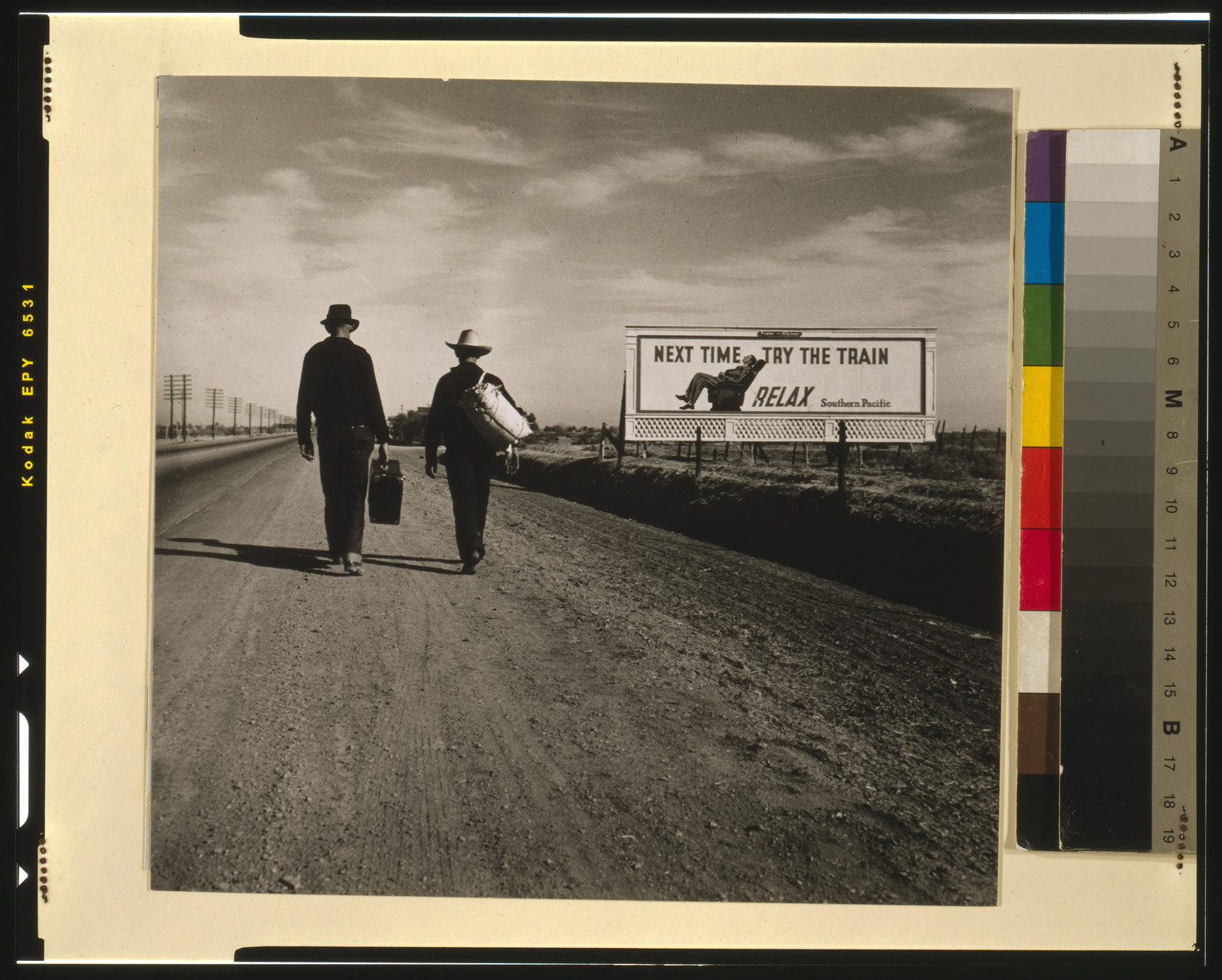 Toward Los Angeles, Calif., 1937 Mar. — historic photograph