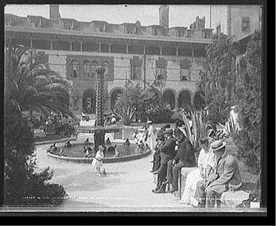 In the court of the Ponce de Leon, St. Augustine, Fla.