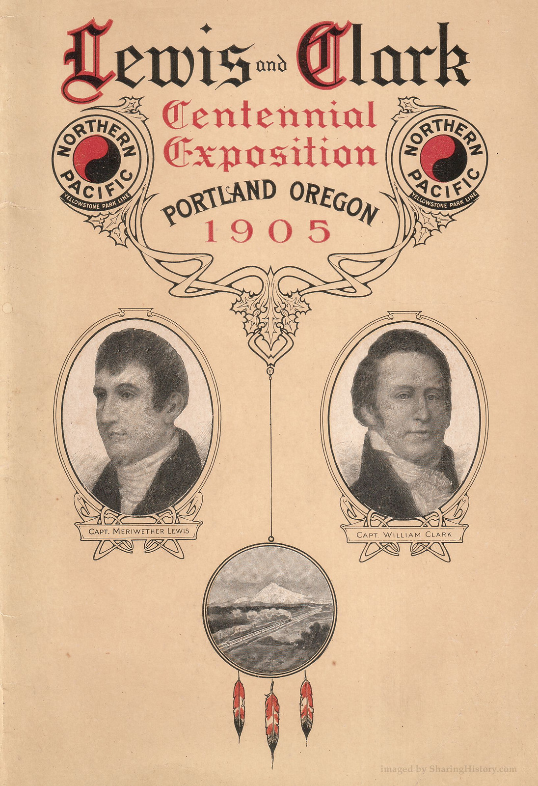 Lewis and Clark Centennial Exposition Portland Oregon 1905 cover — historic image