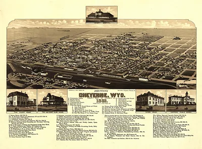 Chyenne 1868 reduced, Wyoming