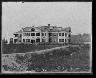 [Saranac Lake, reception hospital, Adirondacks, N.Y.]