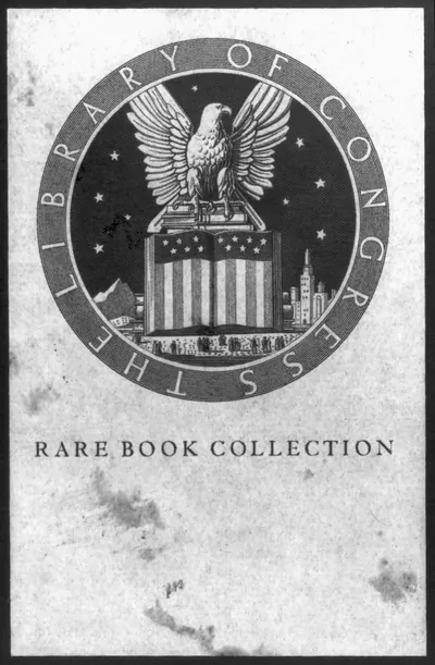 [Library of Congress bookplate, showing eagle atop open book showing U.S. Flag]