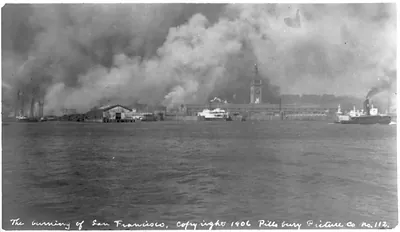 The burning of San Francisco