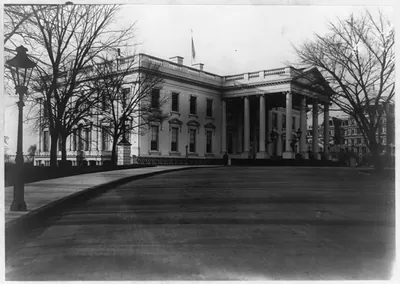 White House, Washington, D.C., north front view