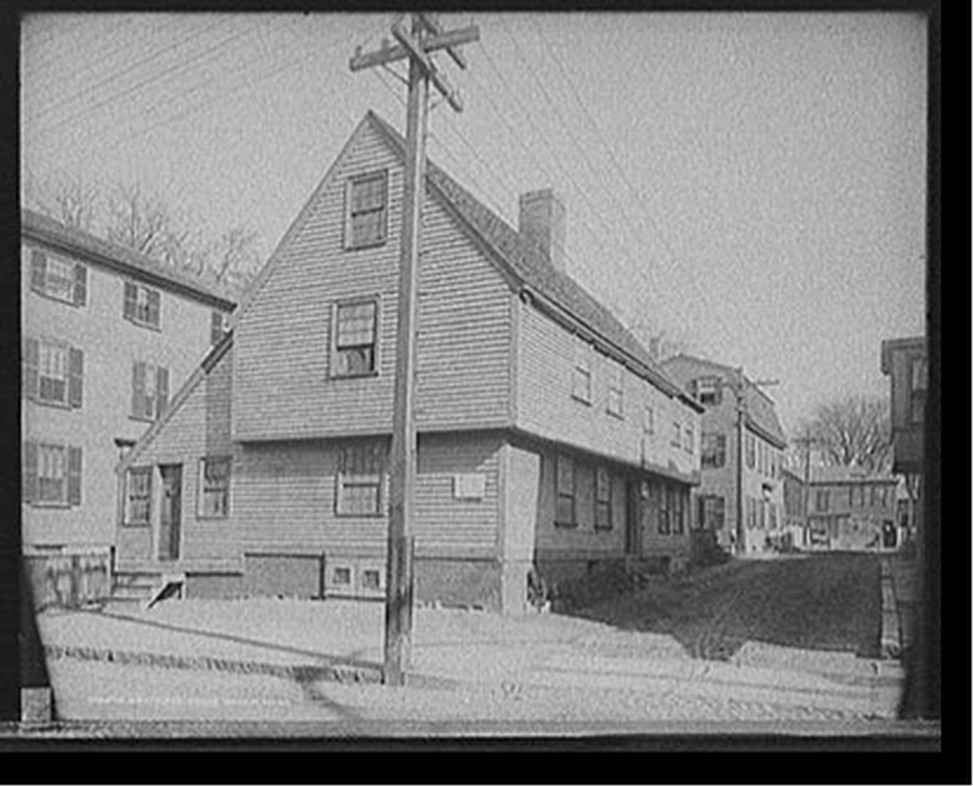 John Ward House, Salem, Mass., c1906. — historic photograph