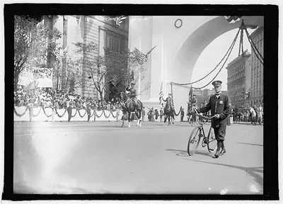 Pershing parade, [Wash., D.C]