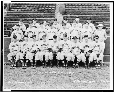 Boston Red Sox ... 1944 / Geo. Dorrill photo.