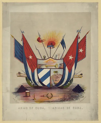 Arms of Cuba. Armas de Cuba.