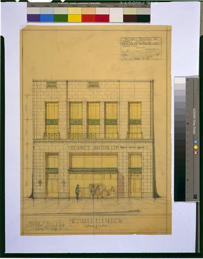 [Alterations to an automobile dealership (business building") for Semmes Motor Co.
