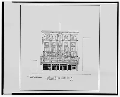 [Majestic Theatre, Asylum St. near Haynes St., Hartford, Connecticut] / AFD 1921.