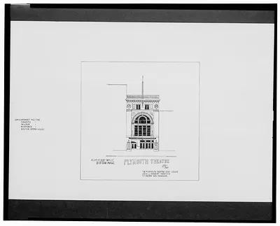 [Plymouth Theatre, Eliot St. near Tremont St., Boston, Massachusetts] / AFD 1922.