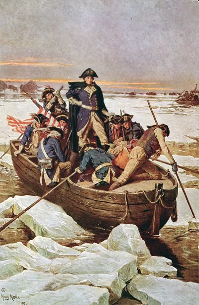 George Washington Crossing The Delaware River