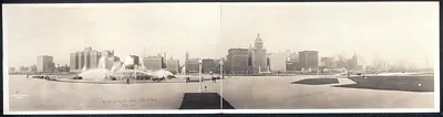 Buckingham Fountain, Grant Park, Chicago, Illinois, 1927