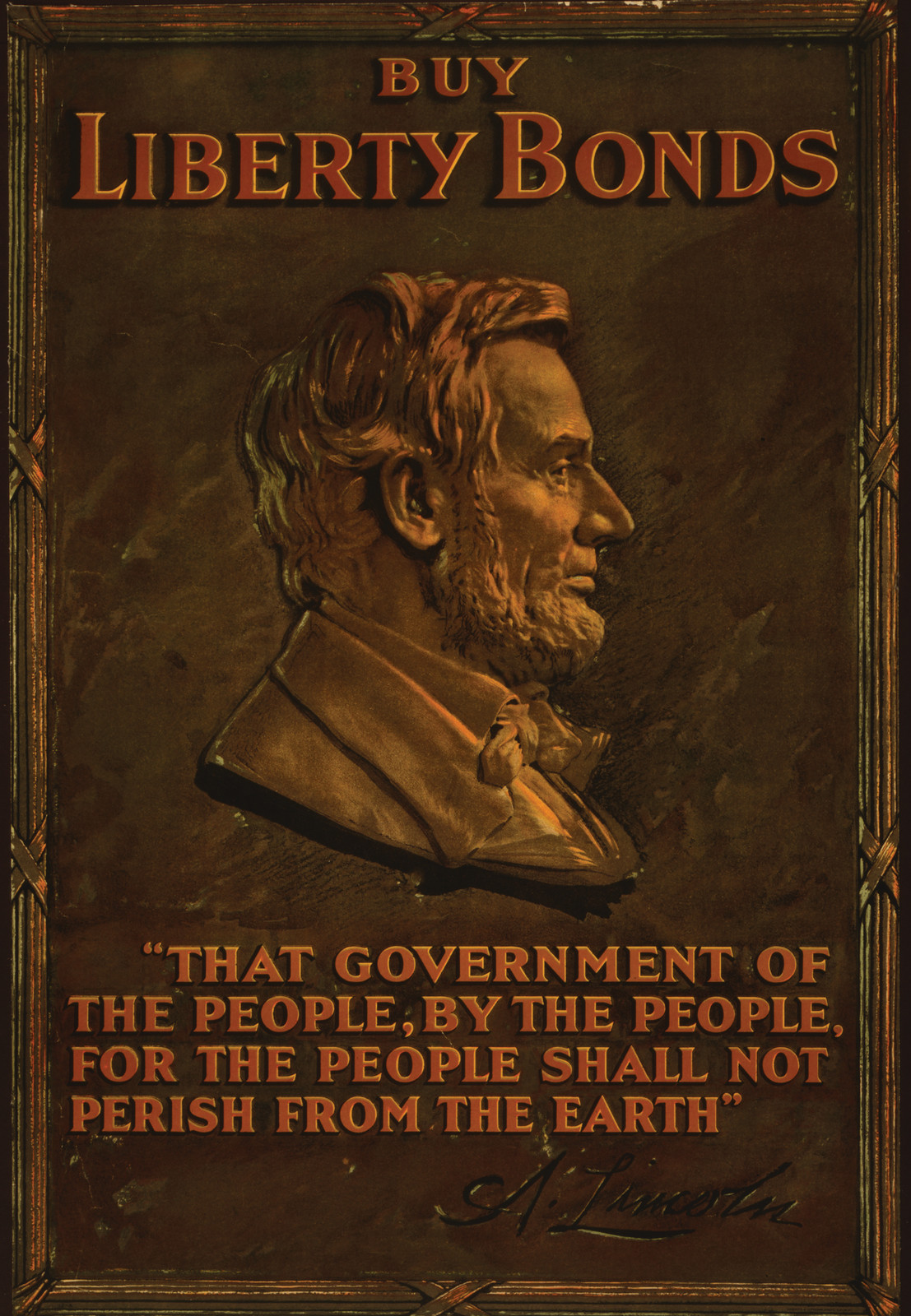 Buy Liberty Bonds, c. 1917 — vintage poster