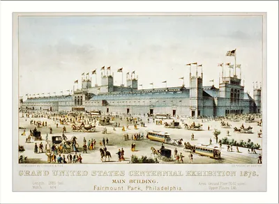 Grand United States centennial exhibition 1876: main building, Fairmount Park, Philadelphia