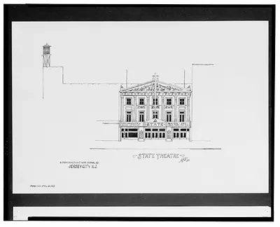 [State Theatre, Hudson Blvd. near Journal Square, Jersey City, New Jersey] / AFD 1931.