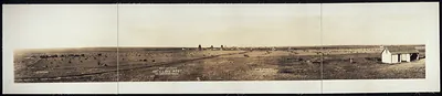 Birds eye view of Antelope, Montana, 1915