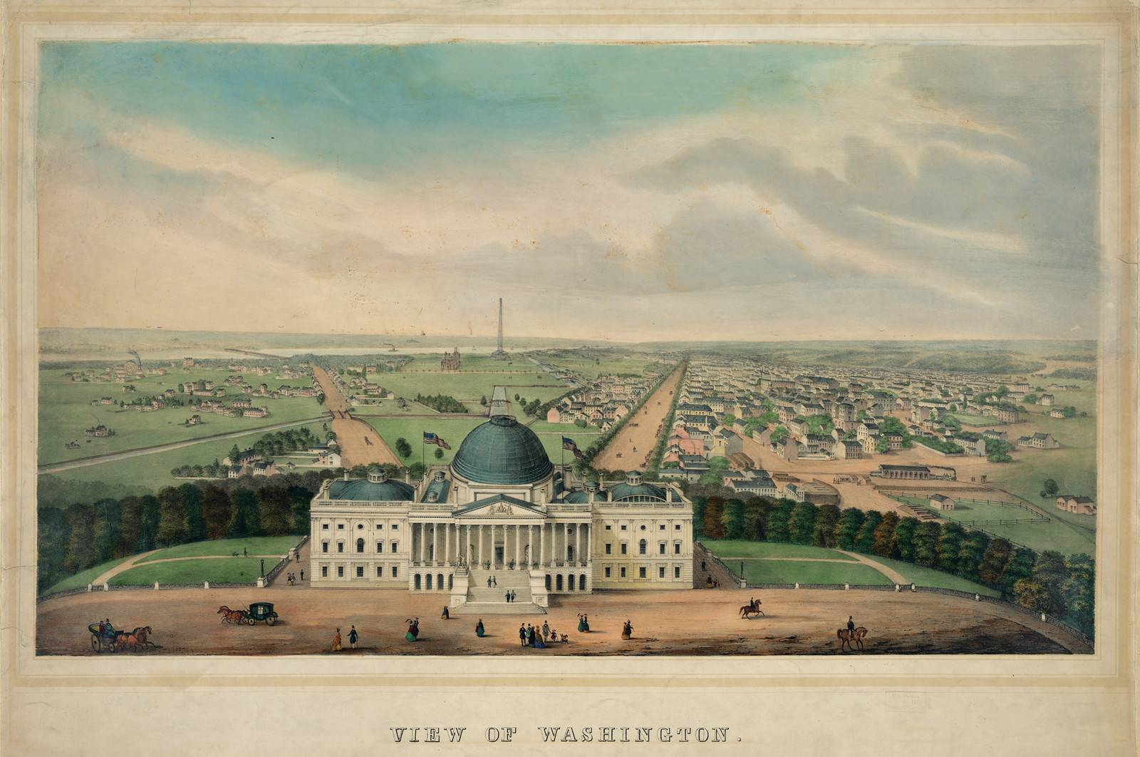View of Washington — historic image