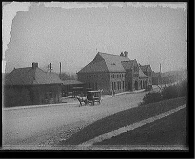 [Michigan Central Railroad station, Ann Arbor, Mich.]