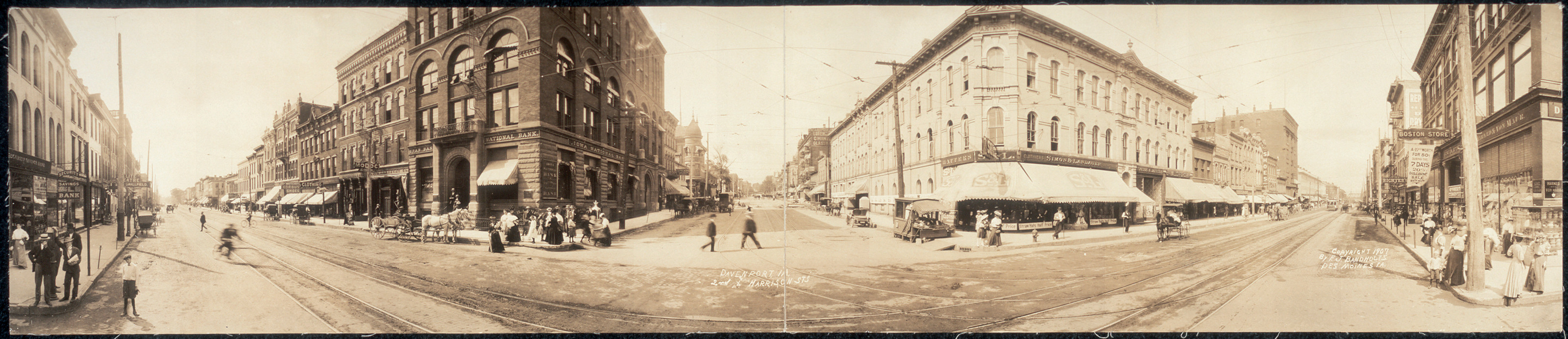 Davenport, Iowa, 1907, 1907 — historic image