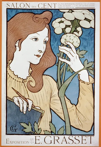 Exposition...E. Grasset. Salon des Cent. Paris