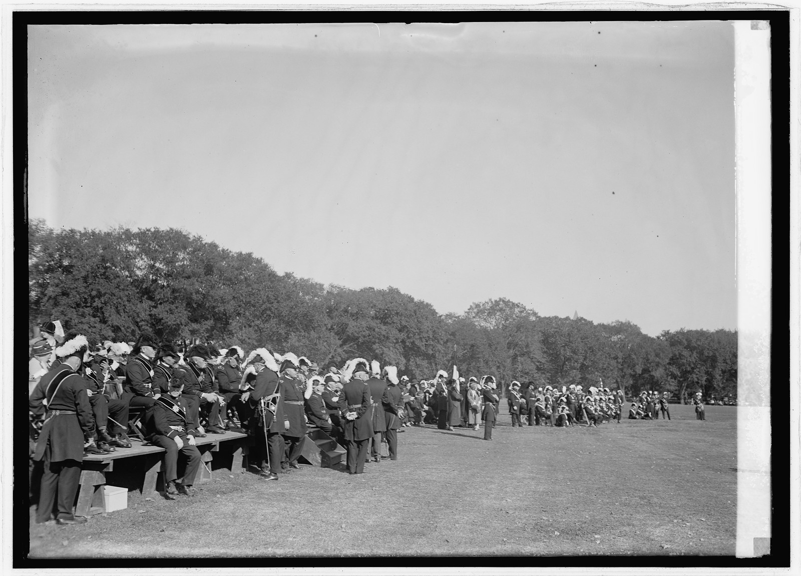 Knights Templar field day exercises, [ca. 1924] — historic photograph