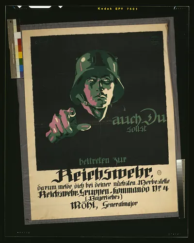 Auch du sollst beitreten zur Reichswehr ... / J.U. Engelhard 19.
