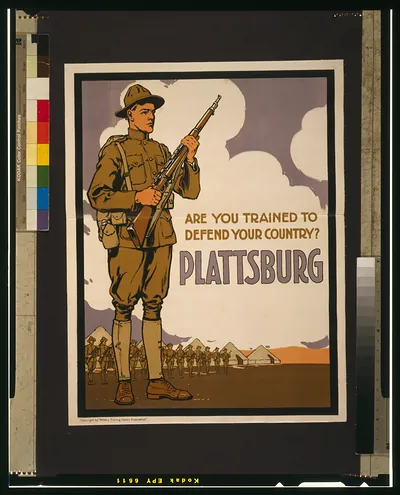 Are you trained to defend your country? Plattsburg [sic]