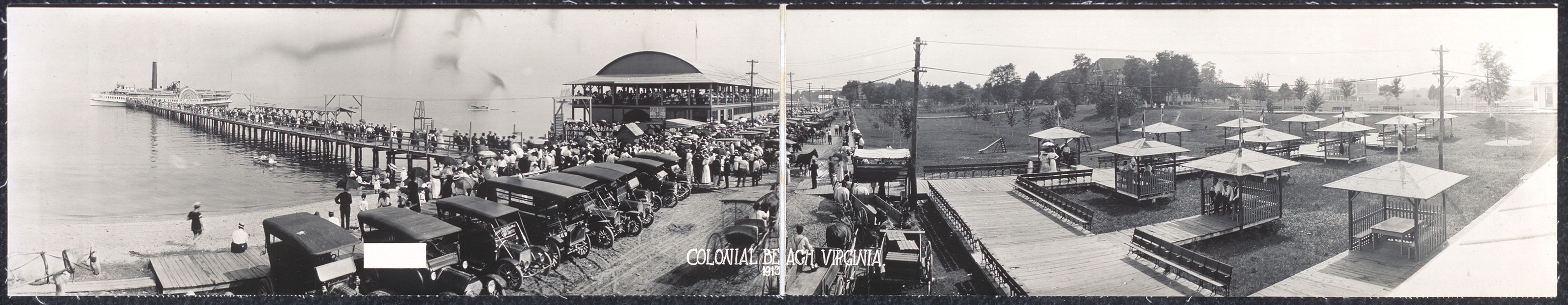 VA Colonial Beach 1913 PHOTO, 1913 — historic image