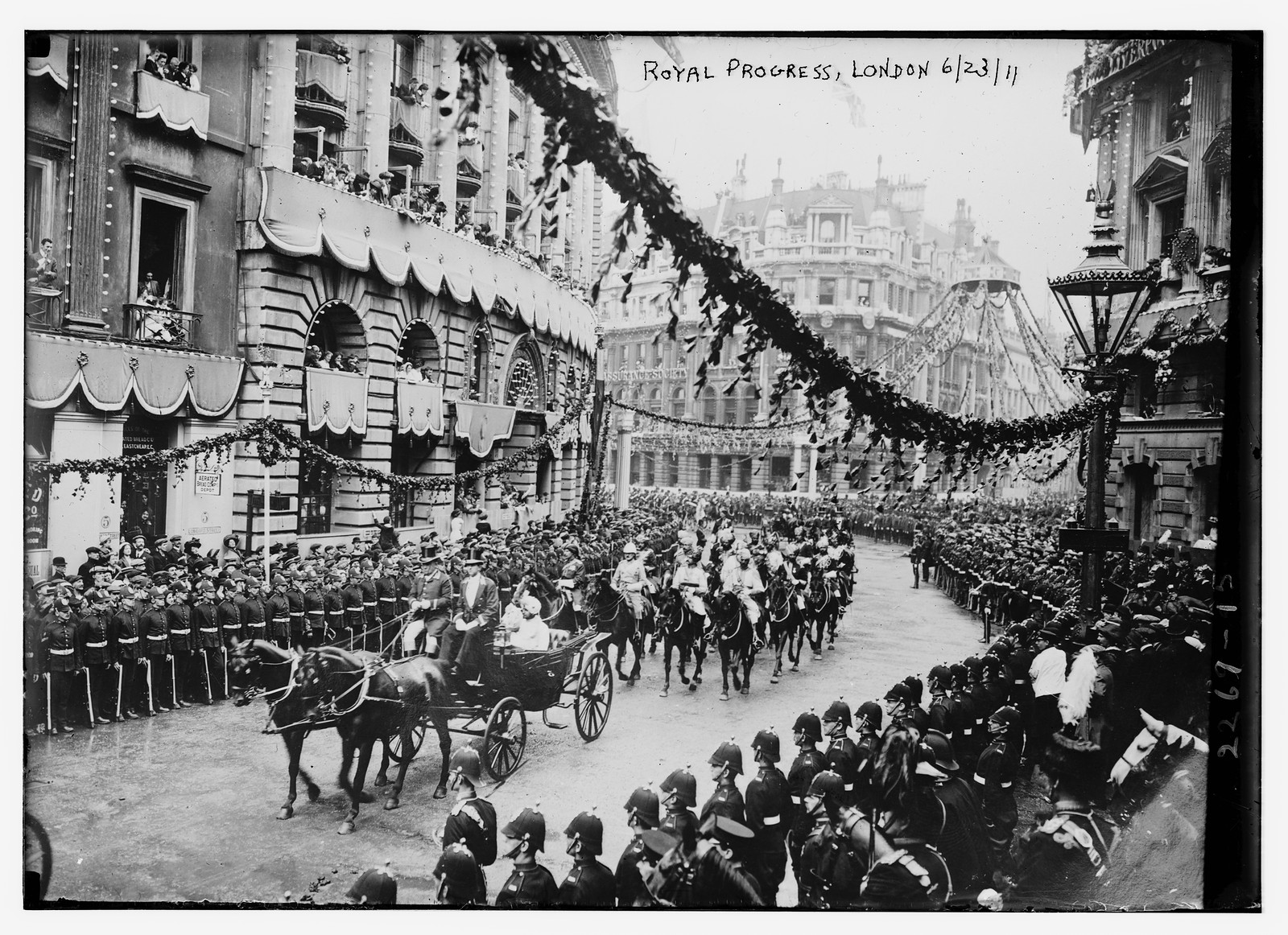 Royal Progress, 1911, 1911 — historic photograph