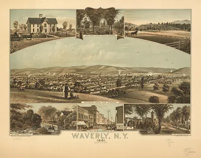 Waverly, New York, 1881