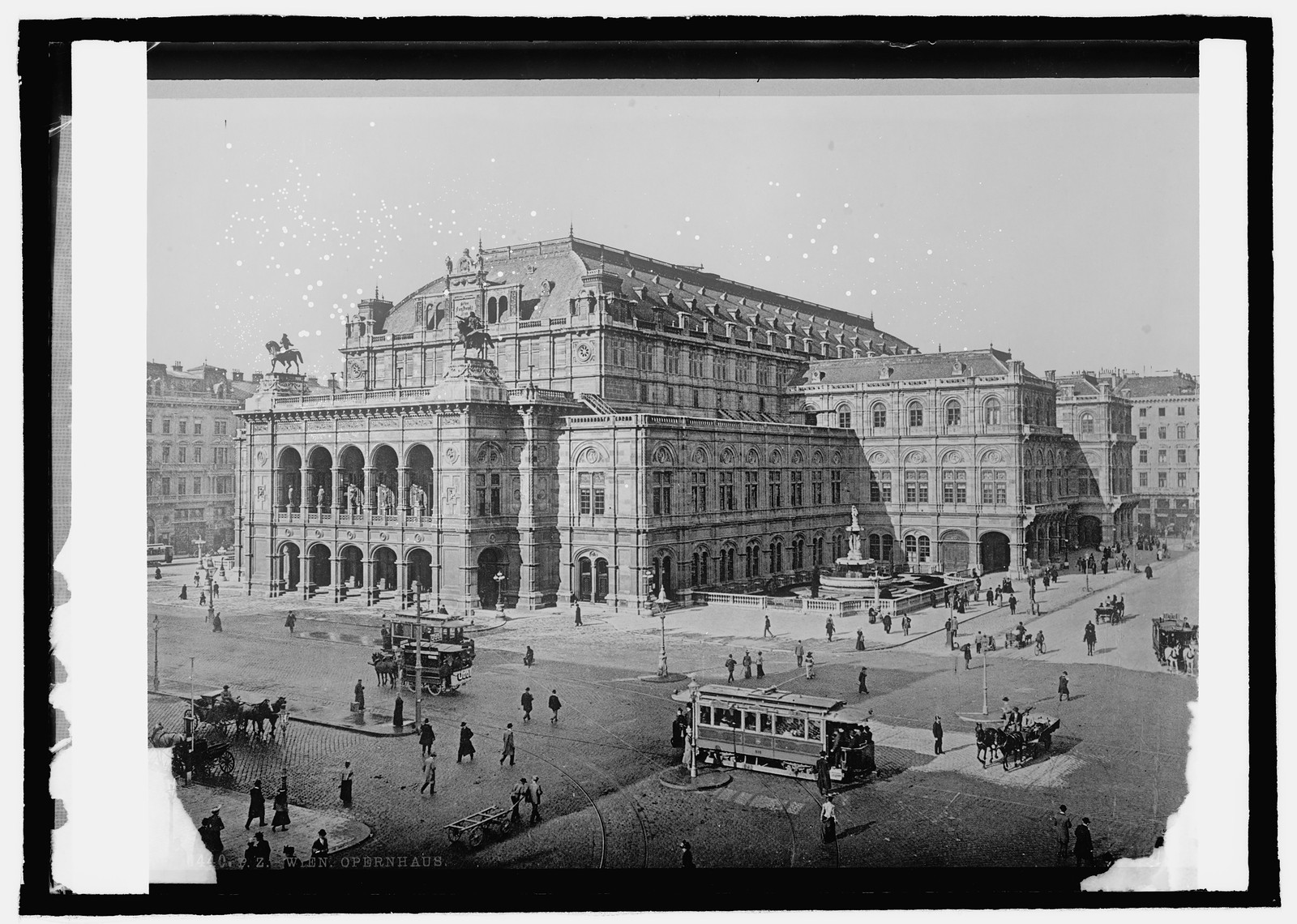 Austria, Vienna. Opera house, [between 1908 and 1919] — historic photograph