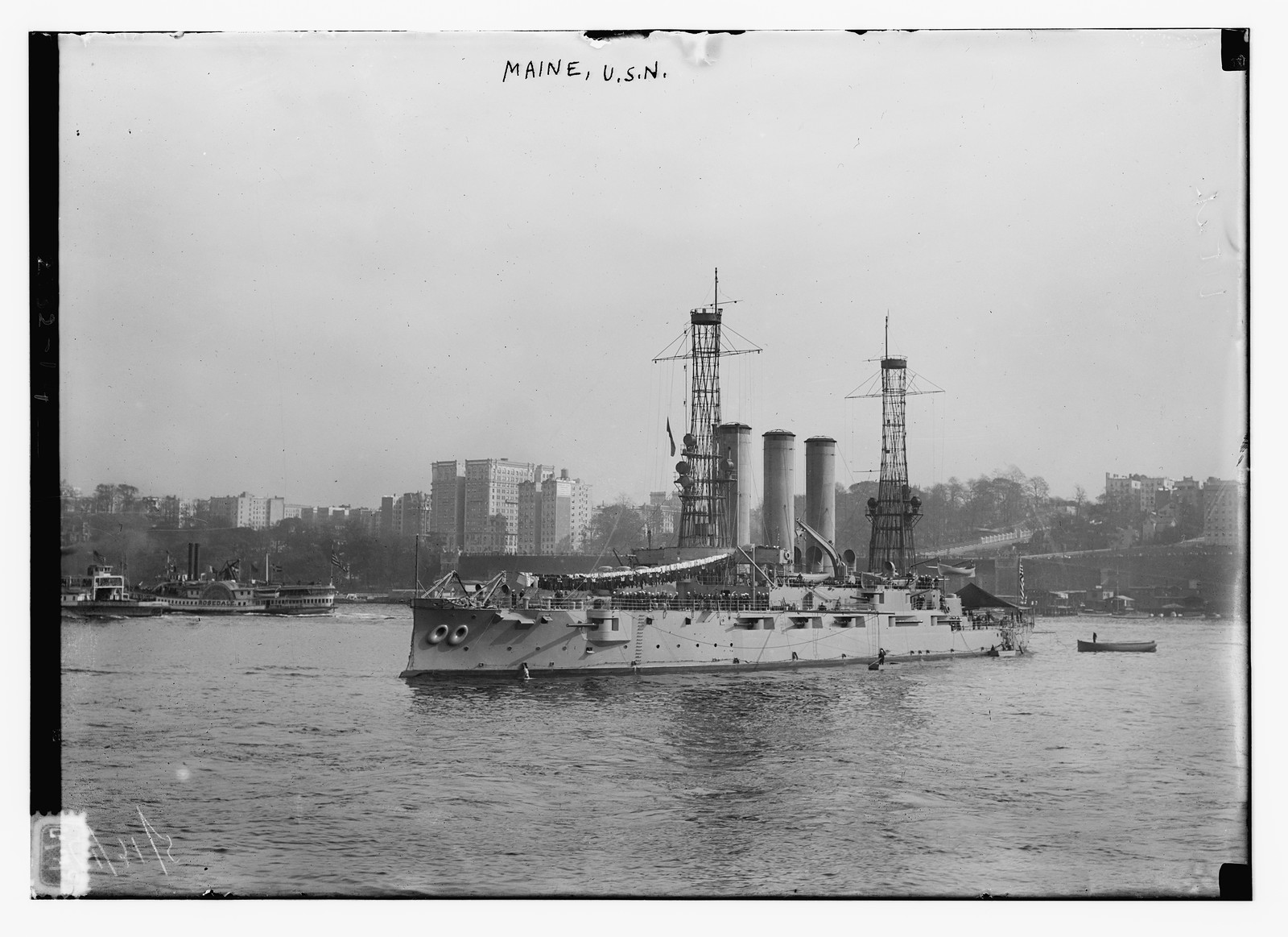 MAINE U.S.N., n/a — historic photograph
