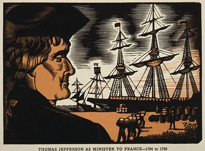 Thomas Jefferson as Minister to France--1784 to 1789