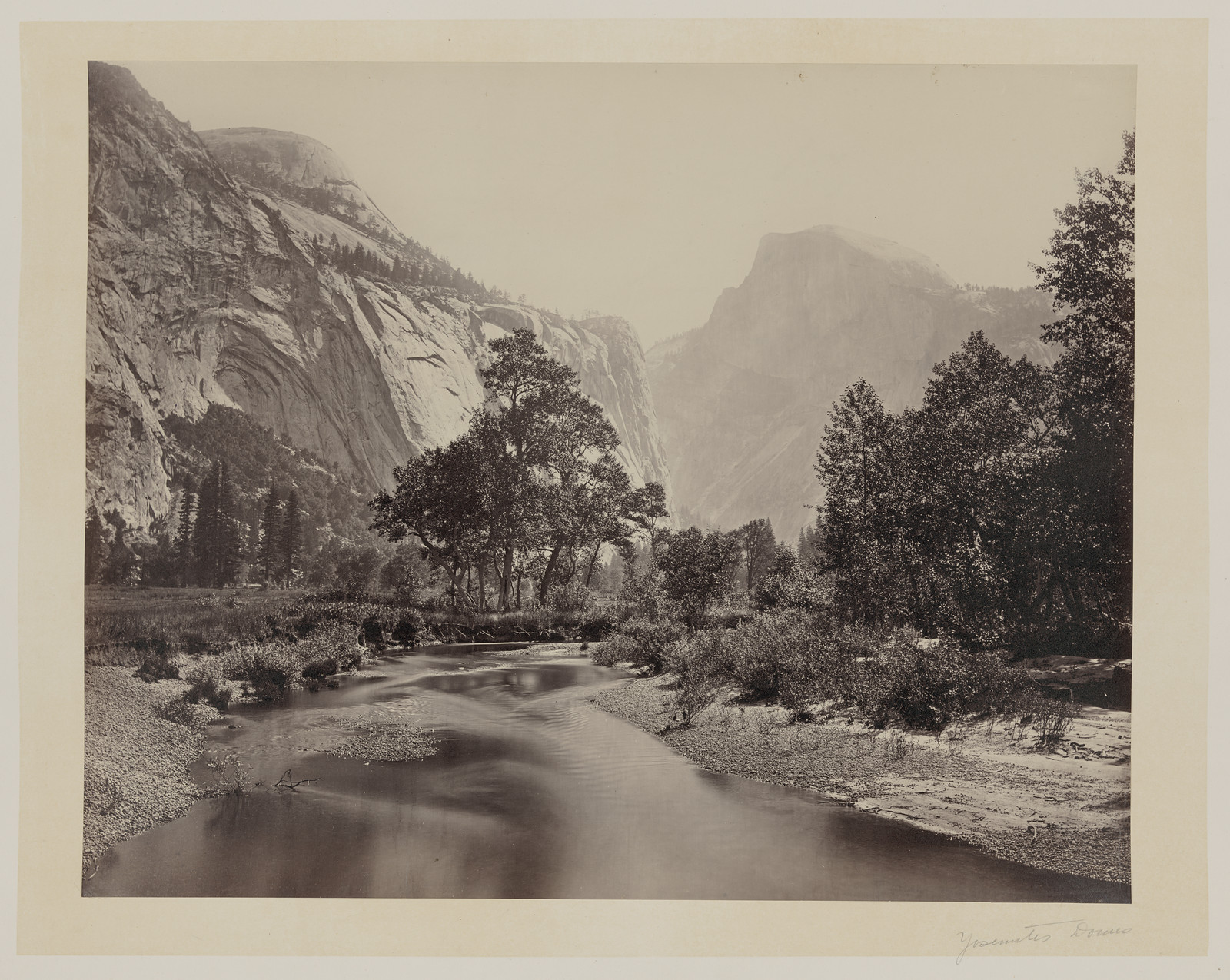 Yosemite's Domes, [ca. 1865] — historic photograph