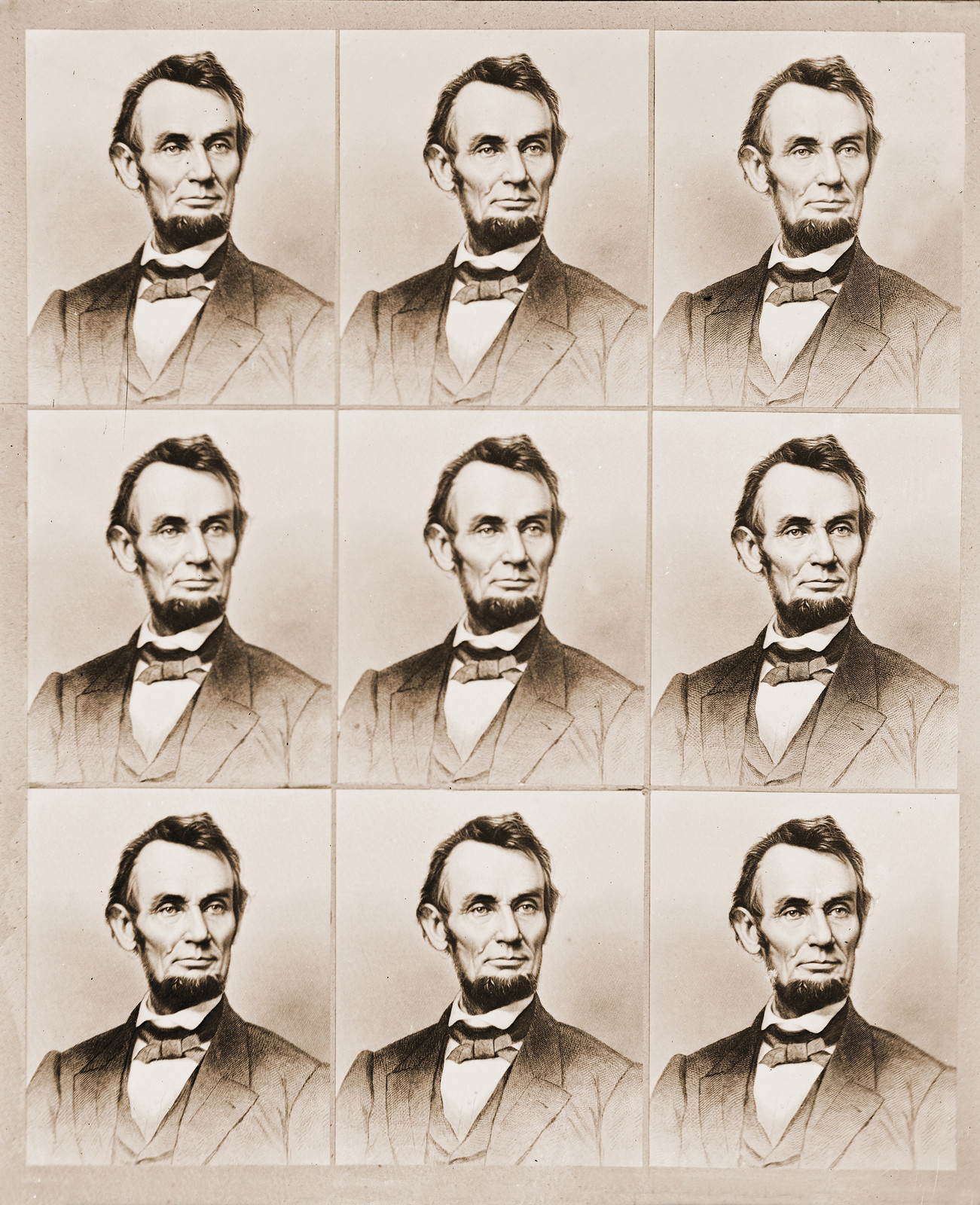 Lincoln, 1860 — historic photograph