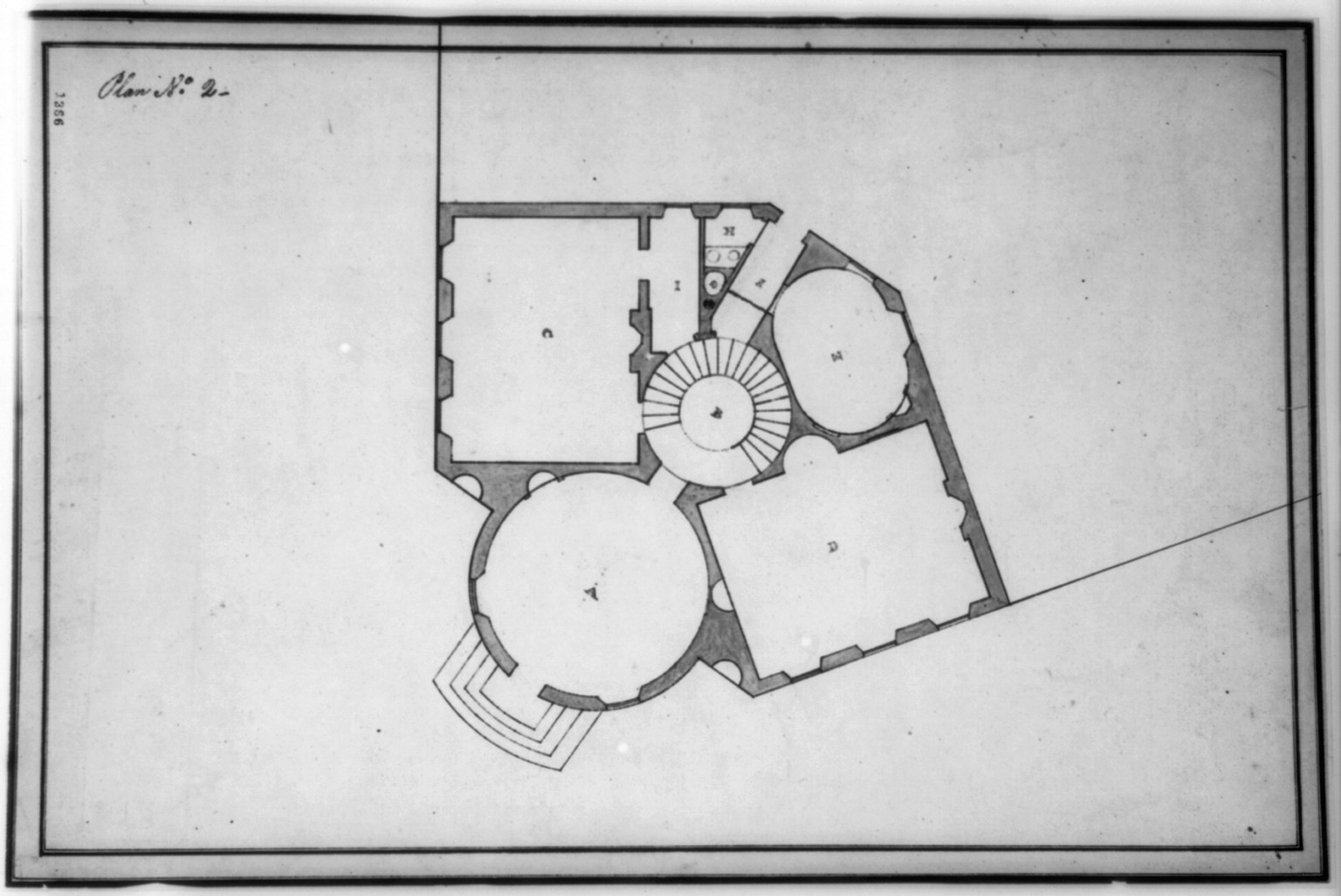 Vintage Building Photo - Washington DC - House Octagon, 1799 (2) — historic image