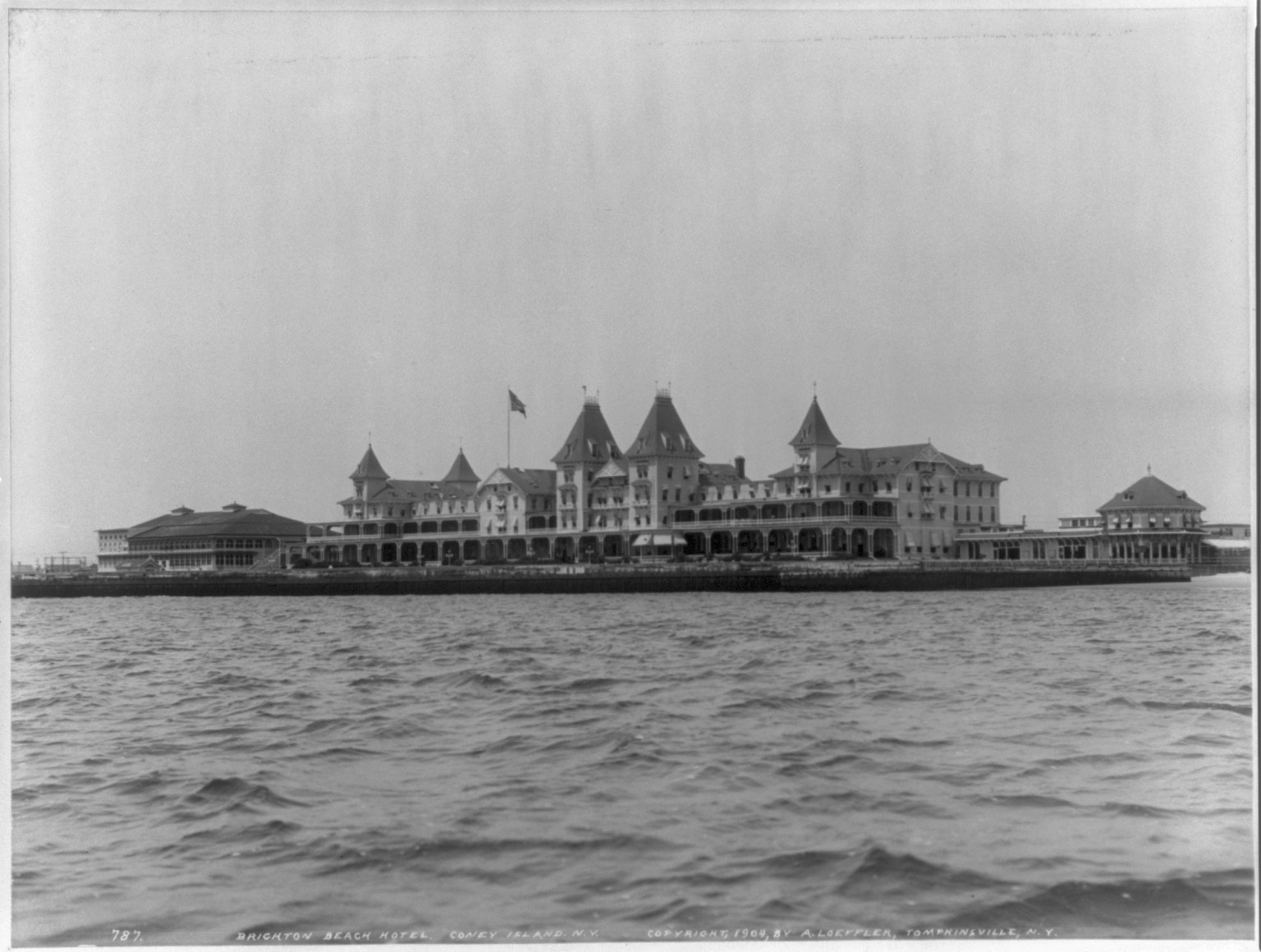 Coney Island, N.Y.: Brighton Beach Hotel, c1904. — historic photograph