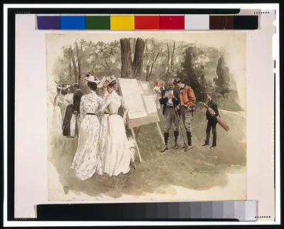 [A tournament at the Chevy Chase Club]