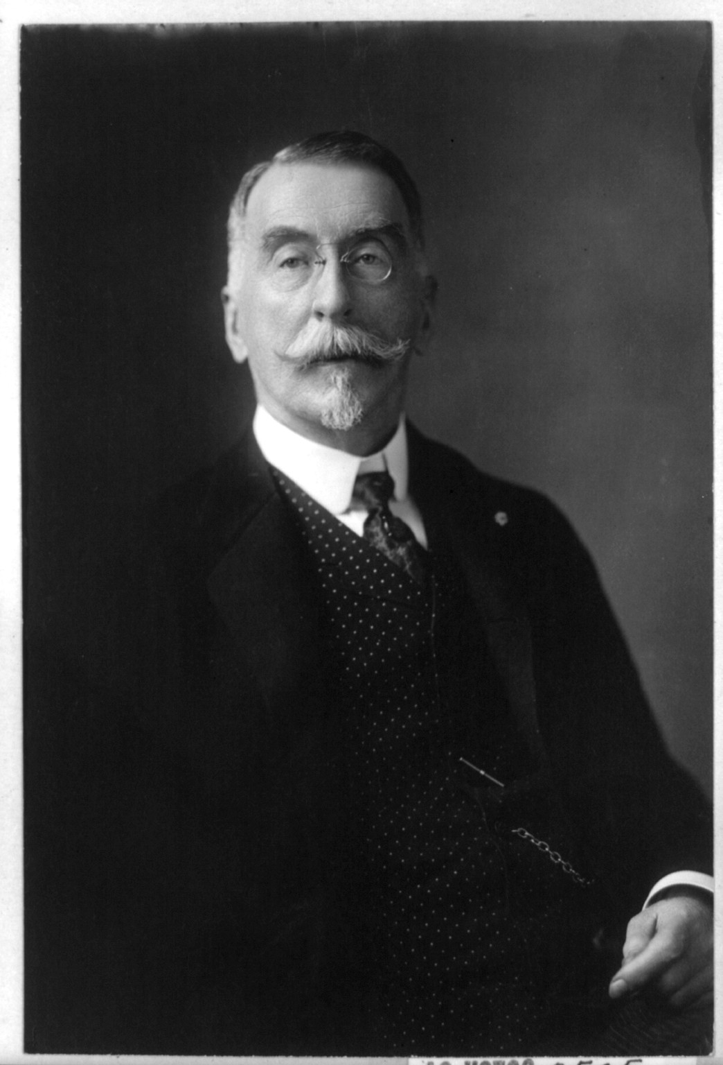 Sir Henry A. Dupont, 1910 — historic photograph
