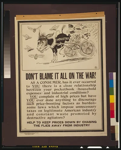 Don't blame it all on the war!