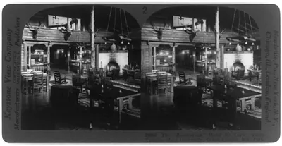 Grand Canyon National Park: The Rendezvous Hotel El Tovar, where tourists meet informally
