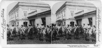 Cuban insurgents in Villa Clara, Cuba