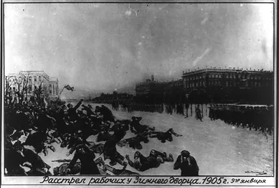 Bloody Sunday in Russia, 1905